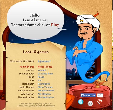 Akinator: The Web Genius That Knows Your Every Thought (Maybe)!