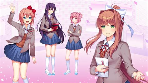 Doki Doki Literature Club! - A Descent into Psychological Terror Masquerading as an Anime Dating Sim