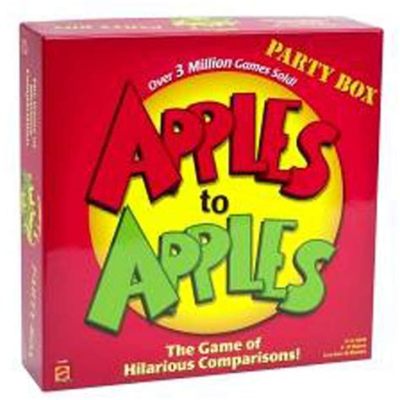 Apples to Apples: A Hilariously Unpredictable Party Game for Wordsmiths and Jokers!